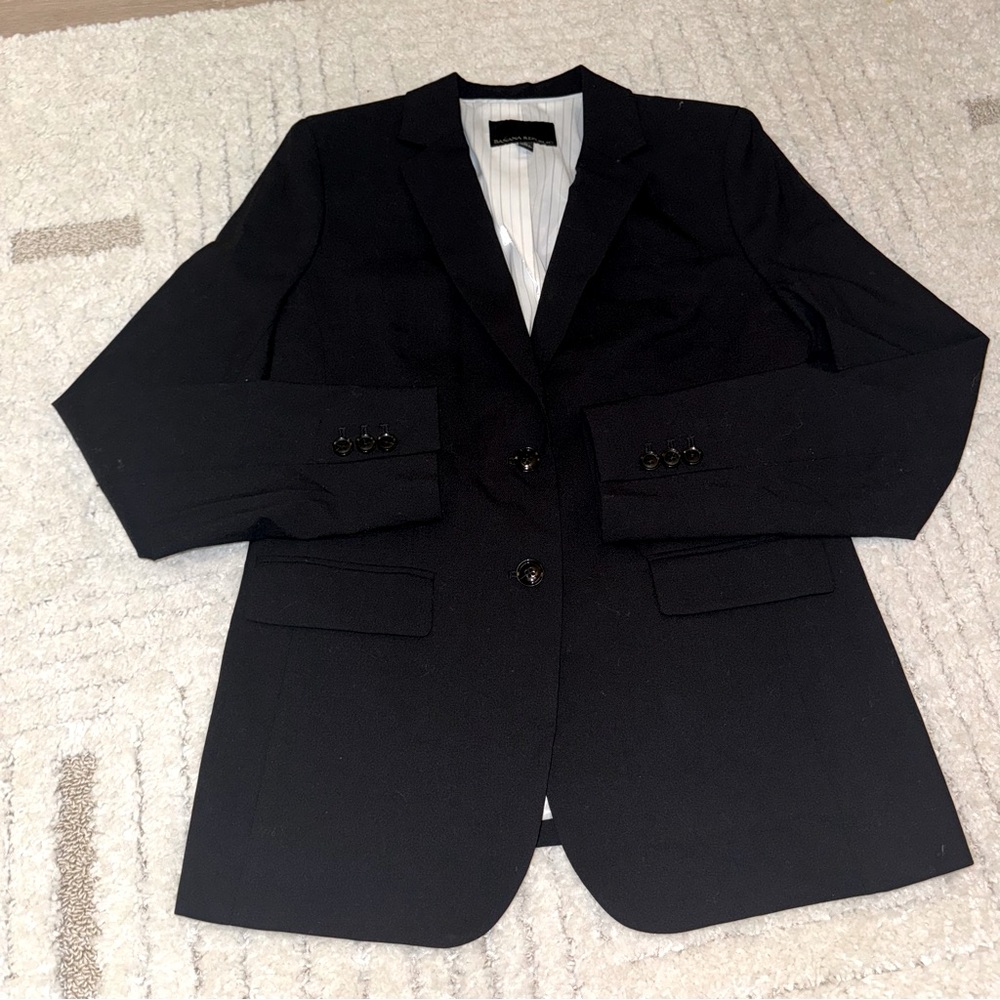 Banana Republic | Black Womens Blazer Size 6